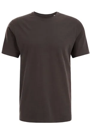 WE Fashion Heren T-shirt - Slim Fit - - Katoen