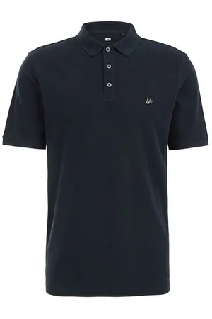 WE Fashion Fundamentals - Heren polo met structuur - Slim Fit - - Katoen