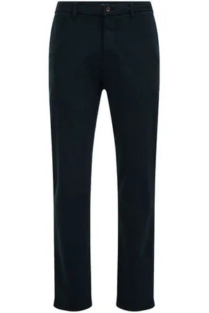 WE Fashion Fundamentals - Heren slim fit chino van jog kwaliteit - Slim Fit - - Katoen