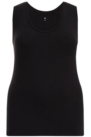 WE Fashion Dames singlet - Curve - - Katoen - Plus Size