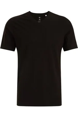 WE Fashion Heren T-shirt - Slim Fit - - Katoen