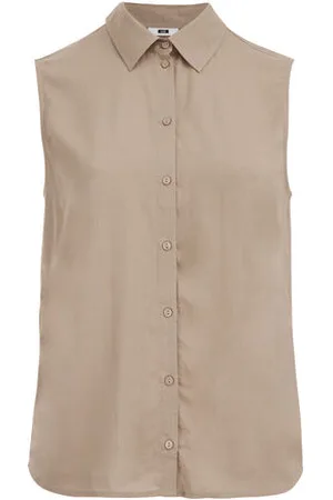 WE Fashion Dames blouse - Curve - Regular fit - - Viscose - Plus Size