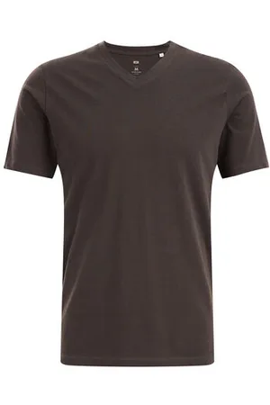 WE Fashion Heren T-shirt - Slim Fit - - Katoen