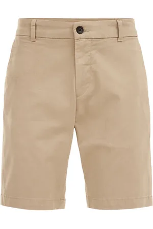 WE Fashion Heren regular fit chinoshort - Regular fit - - Katoen