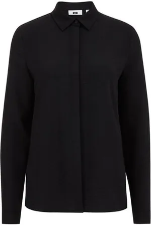 WE Fashion Dames blouse met fijne structuur - Regular fit -