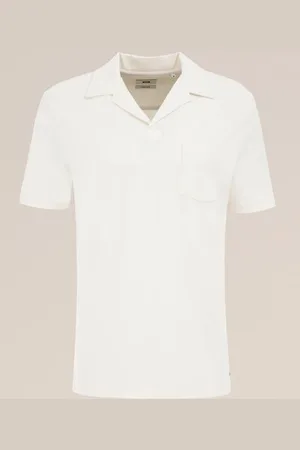 WE Fashion Heren polo - Slim Fit - - Katoen