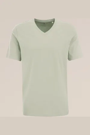 WE Fashion Heren T-shirt - Slim Fit - - Katoen