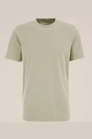 WE Fashion Heren T-shirt - Slim Fit - - Katoen