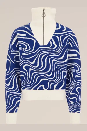 WE Fashion Meisjes gebreide trui met dessin - Regular fit - - Viscose