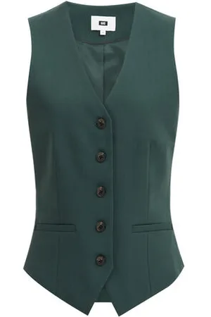 WE Fashion Dames getailleerde gilet -