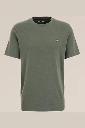 WE Fashion Fundamentals - Heren T-shirt - Slim Fit - - Katoen