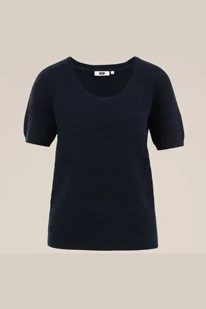 WE Fashion Dames trui met structuur - Regular fit - - Nylon