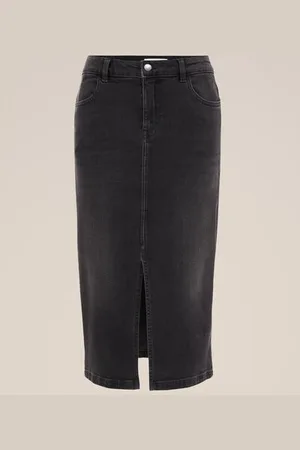 WE Fashion Blue Ridge - Dames high rise denim rok - High waist - - Katoen