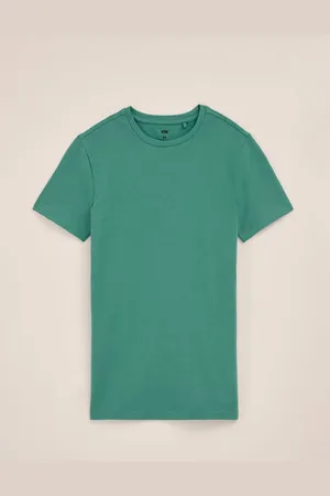 WE Fashion Jongens basic T-shirt met ronde hals - Regular fit - - Katoen
