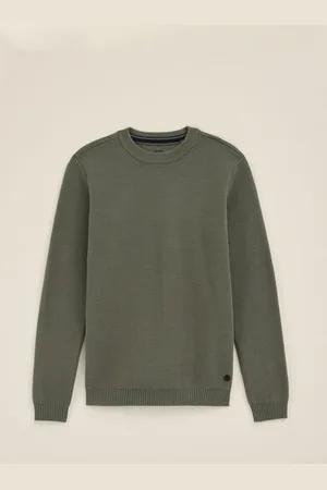 WE Fashion Jongens gebreide trui met ribstructuur - Regular fit - - Katoen