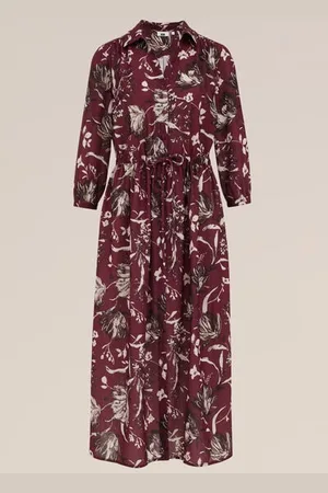 WE Fashion Dames jurk met dessin - Regular fit -