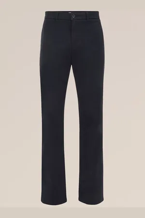 WE Fashion Fundamentals - Heren regular fit chino met stretch - Regular fit - - Katoen