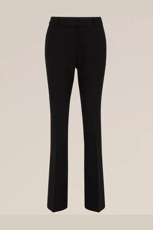 WE Fashion Dames flared pantalon - Slim Fit -