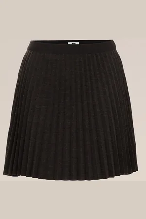 WE Fashion Dames plissé rok - Regular fit -