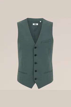 WE Fashion Fundamentals - Heren slim fit gilet - Slim Fit -