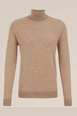 WE Fashion Fundamentals - Heren coltrui van merinowol - - Merino wol