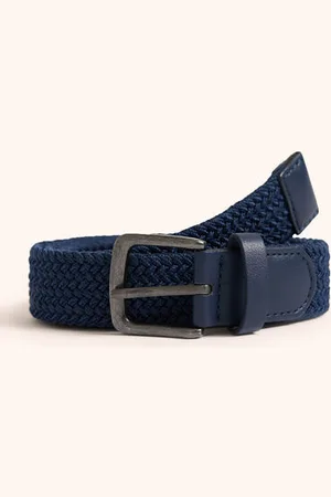 WE Fashion Jongens gevlochten riem - Regular fit -