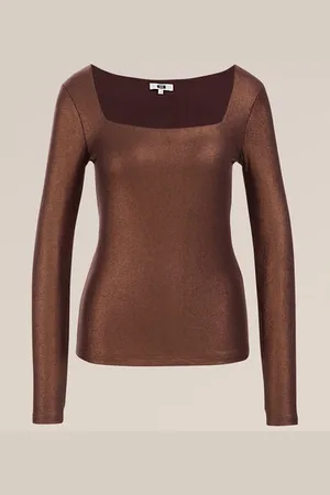 WE Fashion Dames metallic top - - Viscose