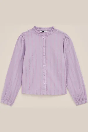 WE Fashion Meisjes blouse met dessin - Regular fit - - Katoen