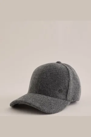 WE Fashion Heren pet met wollen look - Regular fit -