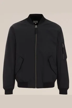 WE Fashion Heren waterafstotend bomberjack - Regular fit - - Katoen