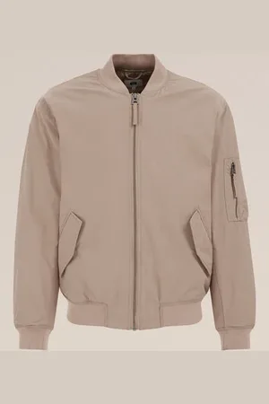 WE Fashion Heren waterafstotend bomberjack - Regular fit - - Katoen
