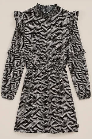 WE Fashion Meisjes jurk met dessin - Regular fit -