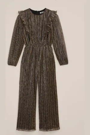 WE Fashion Meisjes jumpsuit met glittergaren - Regular fit -