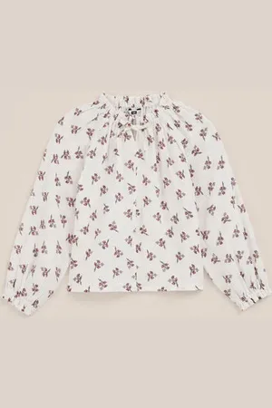 WE Fashion Meisjes katoenen blouse - Regular fit - - Katoen