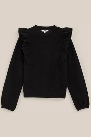 WE Fashion Meisjes sweater met glittergaren - Regular fit -