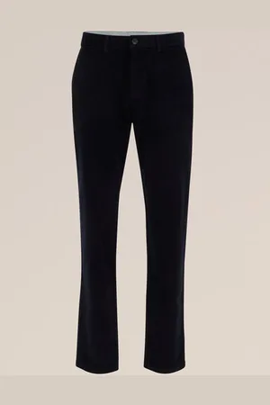 WE Fashion Fundamentals - Heren slim fit chino van corduroy - Slim Fit - - Katoen