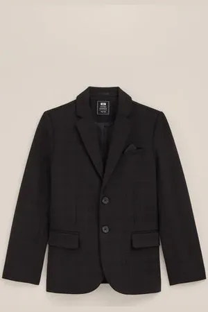 WE Fashion Jongens geruite blazer - Slim Fit -