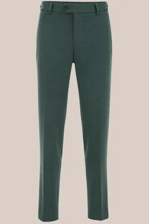 WE Fashion Heren slim fit pantalon met stretch - Slim Fit -