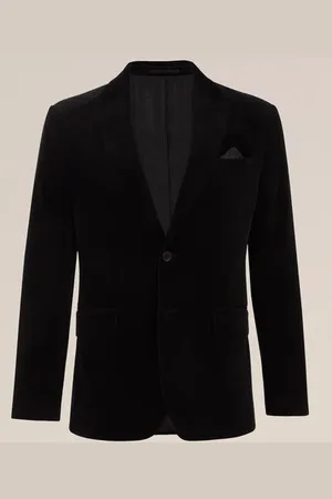 WE Fashion Van Gils - Heren slim fit blazer van corduroy - Slim Fit -