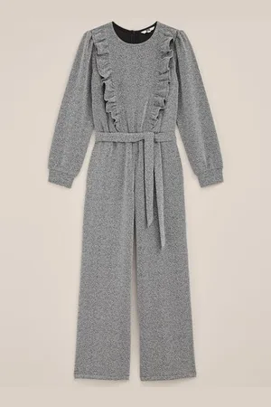 WE Fashion Meisjes jumpsuit met glittergaren - Regular fit -