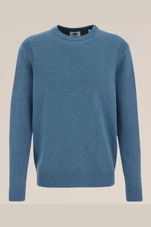 WE Fashion Heren trui met structuur - Regular fit - - Katoen