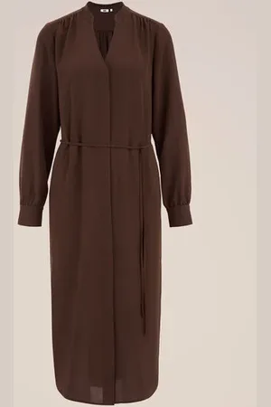 WE Fashion Dames jurk met dessin - Regular fit -