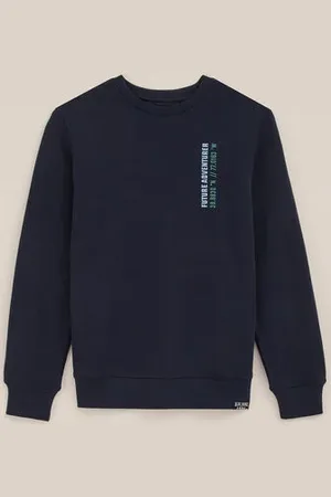 WE Fashion Blue Ridge - Jongens sweater met opdruk - Regular fit - - Katoen