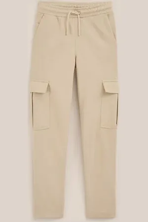 WE Fashion Blue Ridge - Jongens joggingbroek met cargozakken - Regular fit -