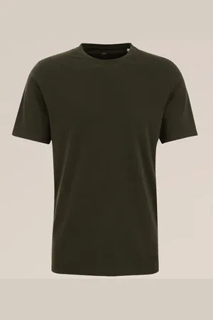 WE Fashion Heren T-shirt - Slim Fit - - Katoen