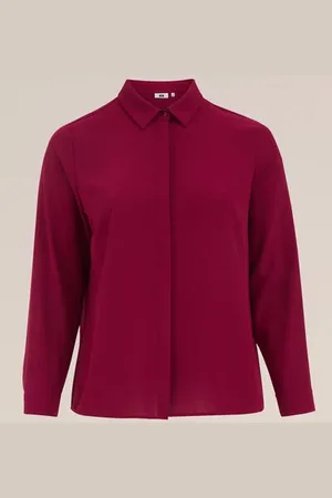 WE Fashion Dames blouse - Curve - Regular fit - - Plus Size