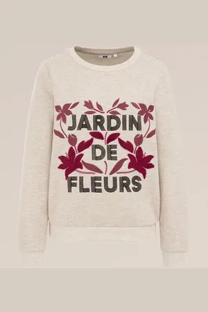 WE Fashion Dames sweater met embroidery - Regular fit - - Katoen