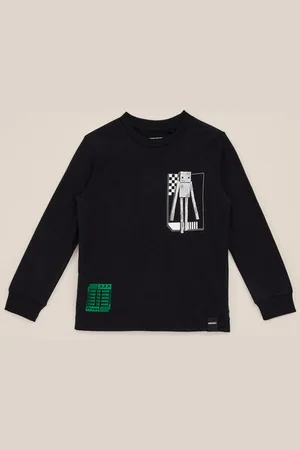 WE Fashion Jongens T-shirt met opdruk - Regular fit - - Katoen