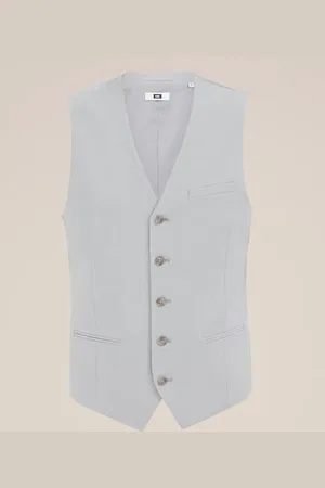 WE Fashion Fundamentals - Heren slim fit gilet - Slim Fit -