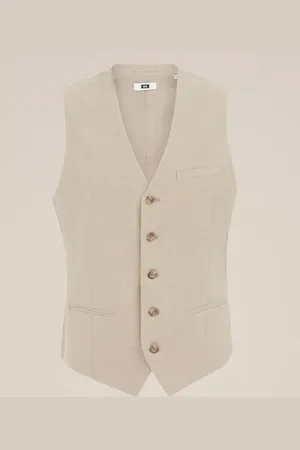WE Fashion Fundamentals - Heren slim fit gilet - Slim Fit -